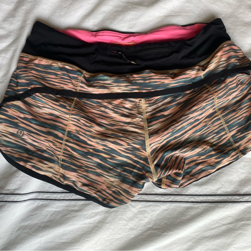 Lululemon Speed Up shorts size 4